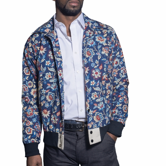 Floral Print Bomber - Picture 4 of 6